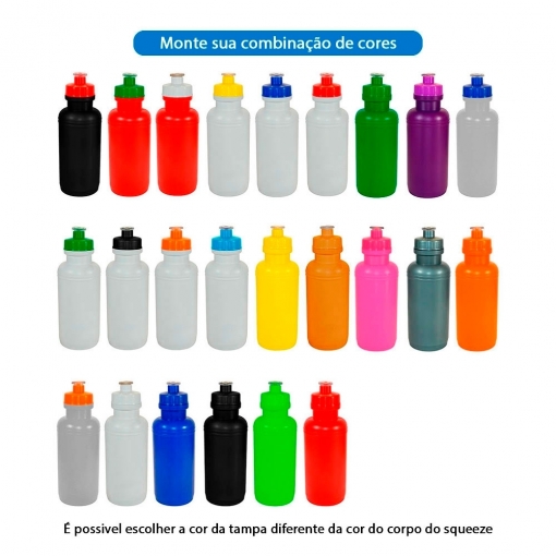 Squeeze de Plástico 500ml-MB02419