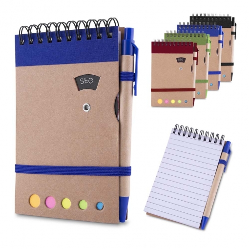 Mini Caderno com Caneta 14,5 x 9,0-mB03899