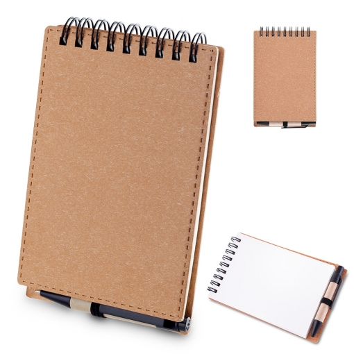 Mini Caderno de Anotações com Caneta 14,0 x 9,0-mB03903