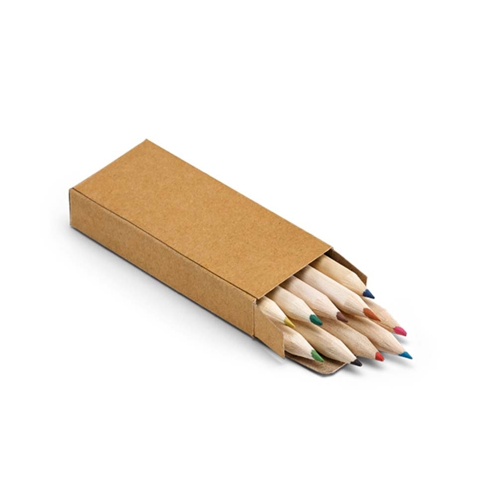 kit com 10 lápis de cor