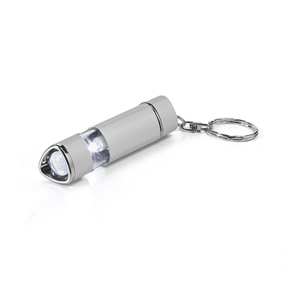 Chaveiro em alumínio com LED