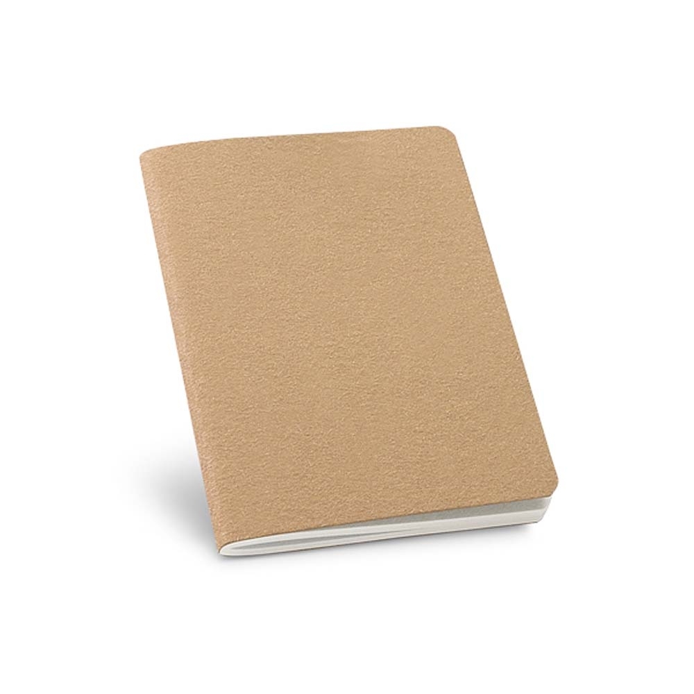 Caderno em cartão reciclado 12,5x9,3cm