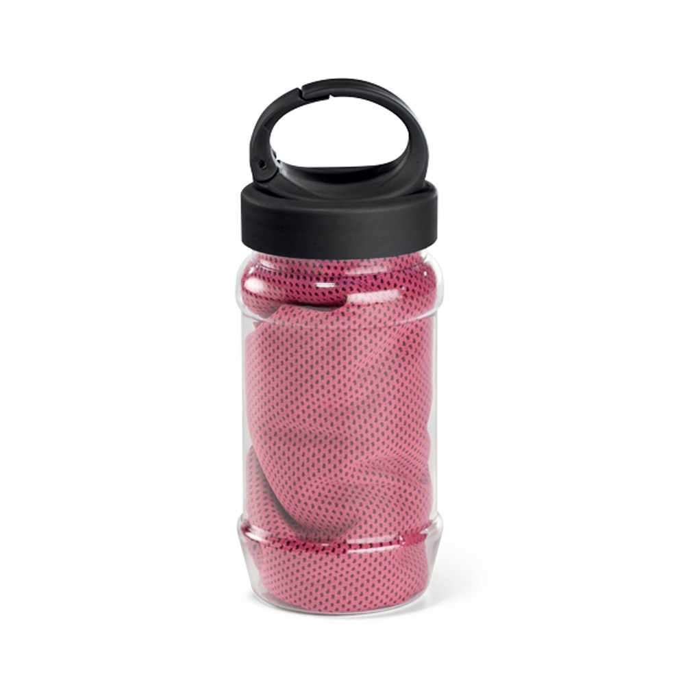 Toalha para esporte e Garrafa 440 ml