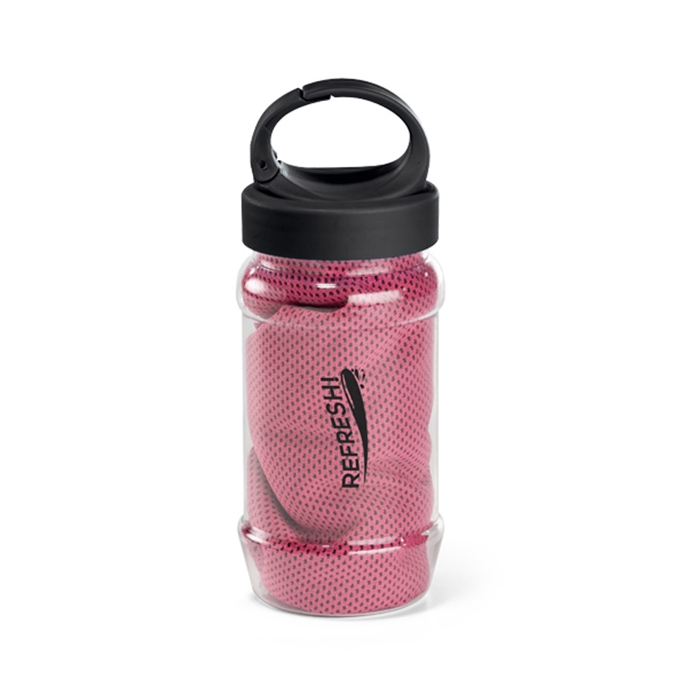 Toalha para esporte e Garrafa 440 ml