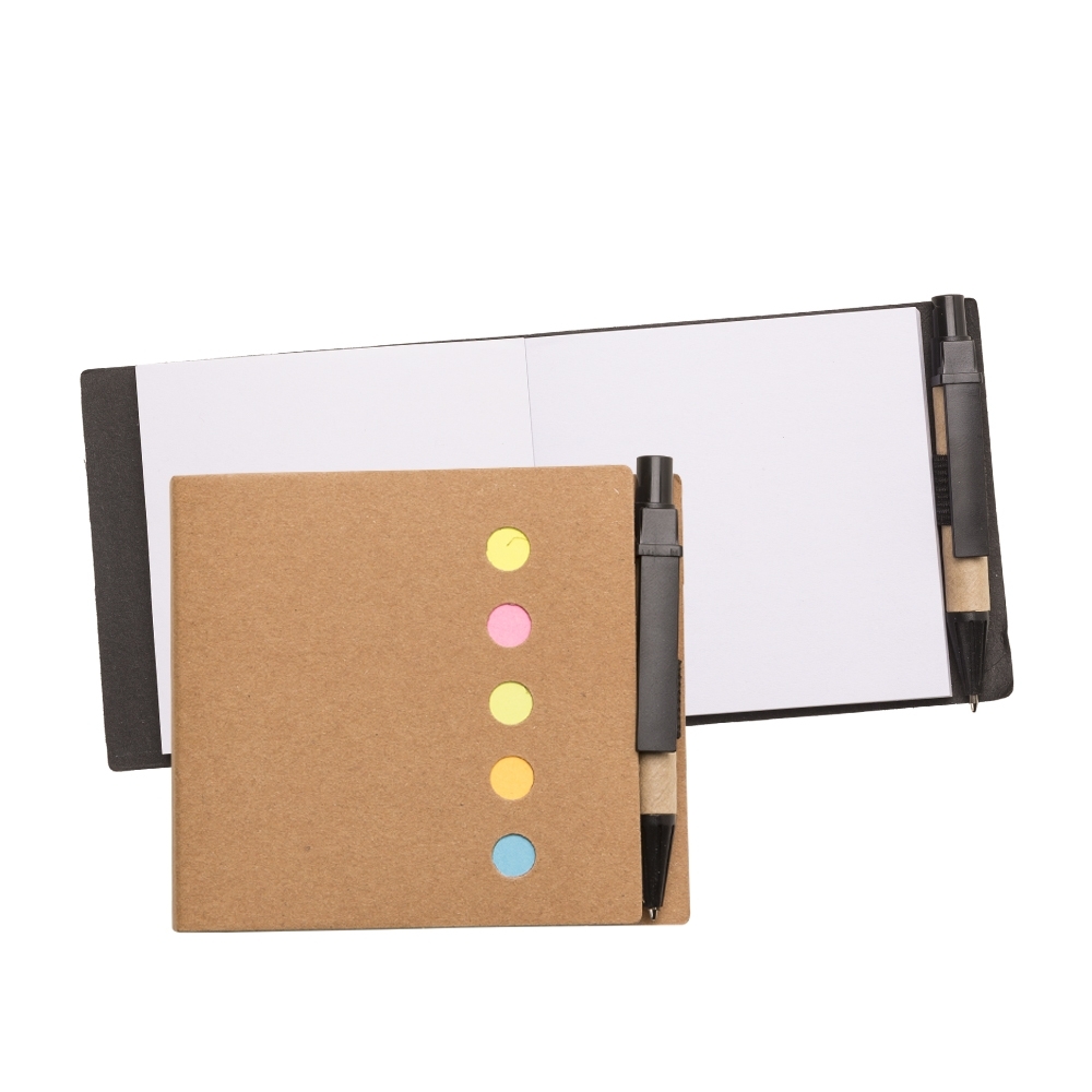 Bloco ecológico com post-it, 10,1 CM X 8,9 CM