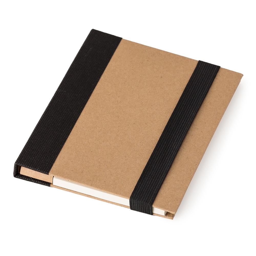 Bloco de anotação com post-it e caneta 18,1 cm x 14,1 cm - Caneta 13,9 cm x 1,5 cm