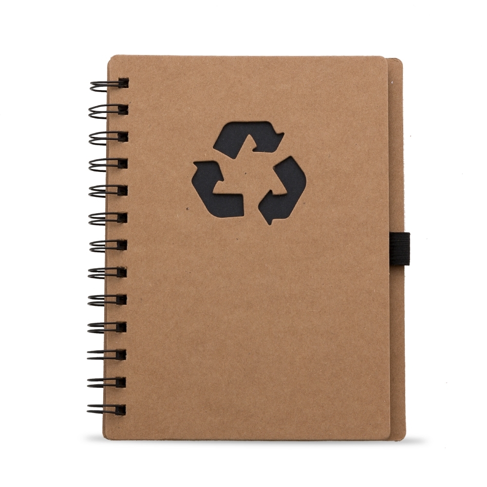 Bloco de anotações ecológico 18 cm x 15 cm