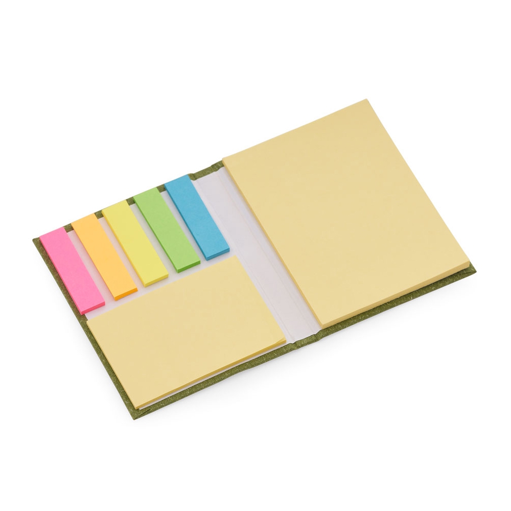 Bloco de Anotações com Autoadesivos 10,5 x 8,3  cm