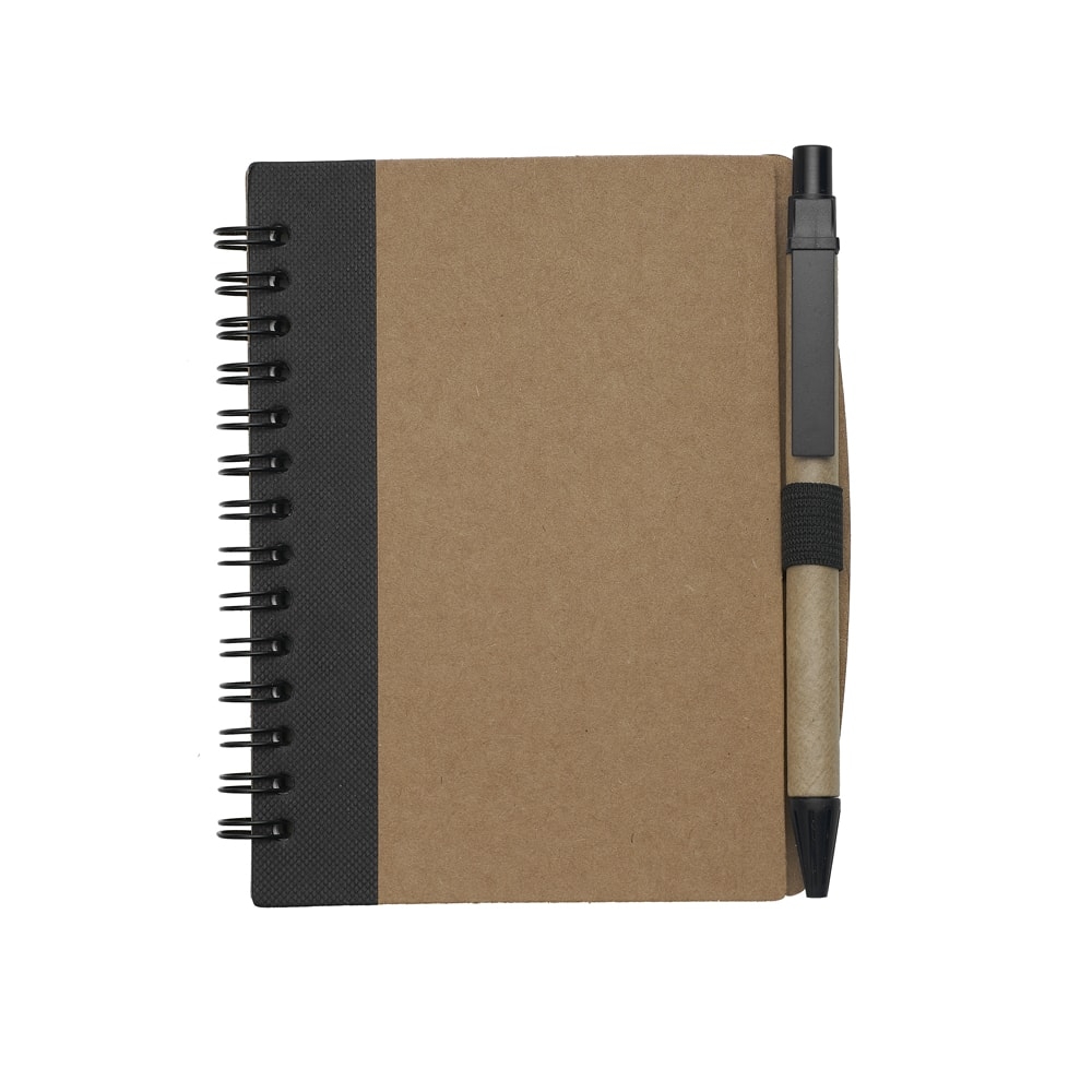 Bloco de Anotações com Caneta 14 cm x 12 cm 