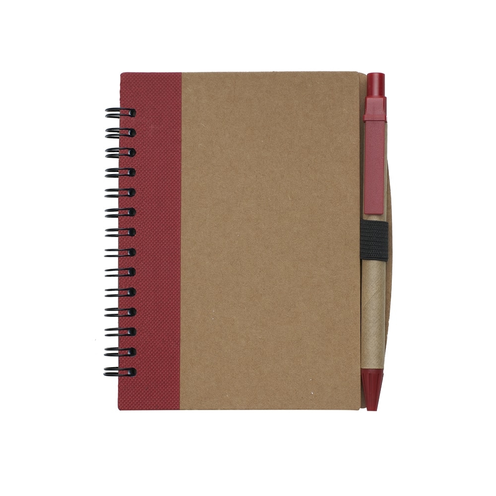 Bloco de Anotações com Caneta 14 cm x 12 cm 
