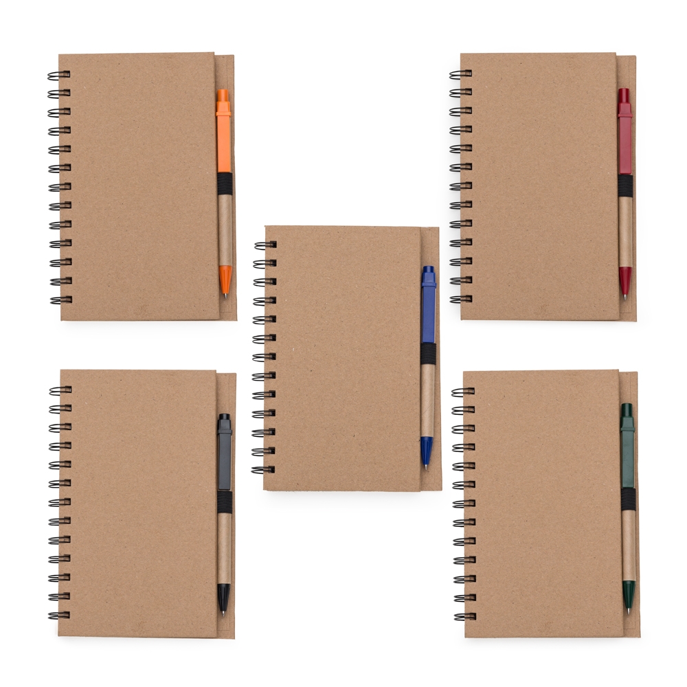 Bloco de Anotações com Caneta e Autoadesivos 18,2 CM X 12,1 CM