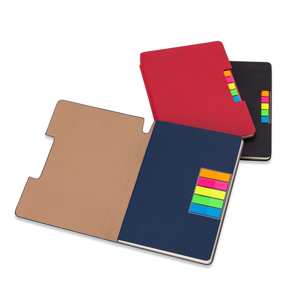Caderno com autoadesivo 21,1 x 15,6