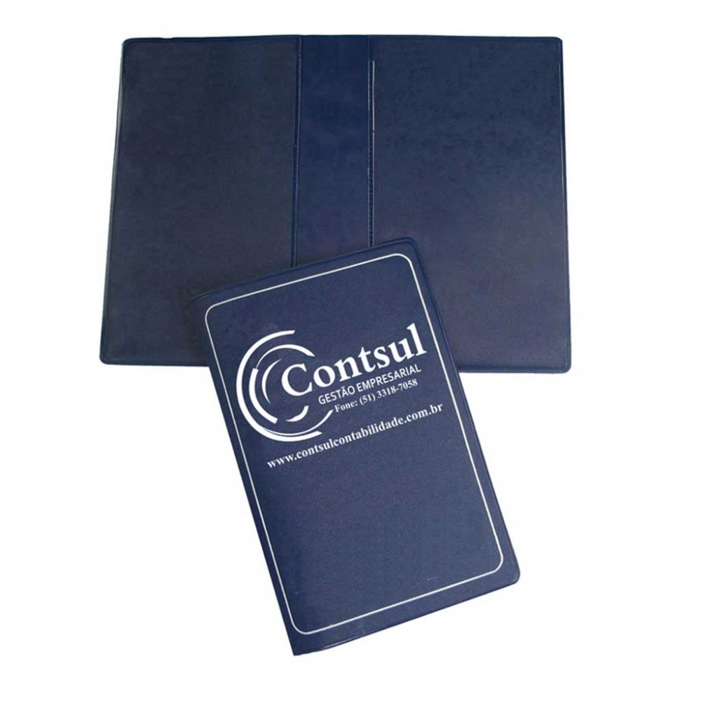 Porta Carteira Profissional de PVC Sem Visor