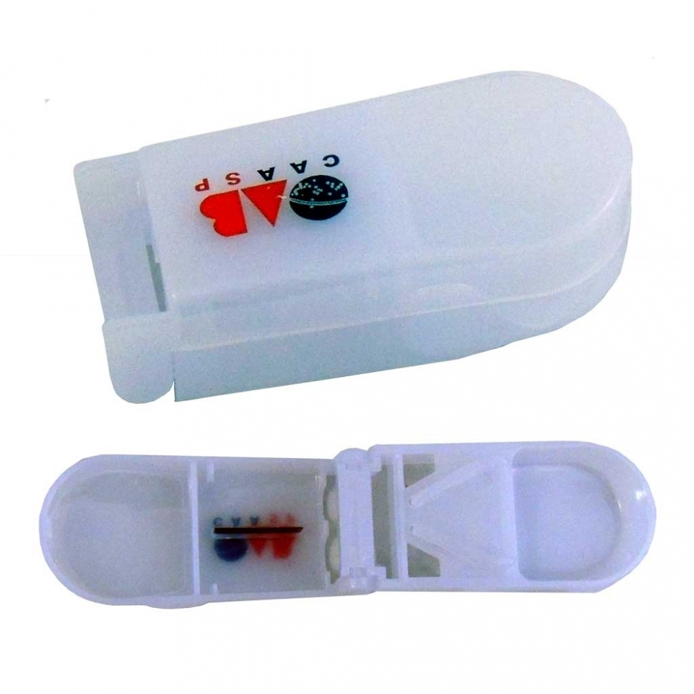 Porta Comprimido com Cortador