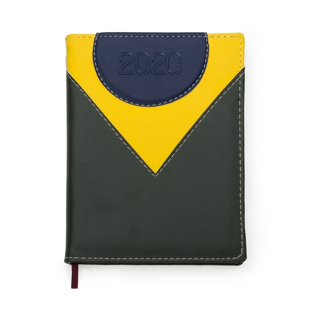 Agenda Diária 2020. Tamanho: 20 CM X 14,5 CM