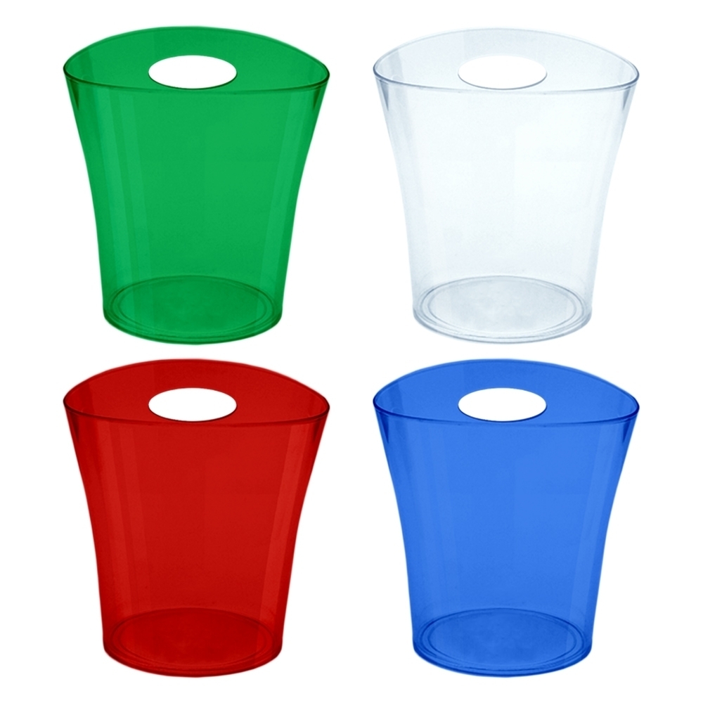 Balde de gelo transparente 4,5 L