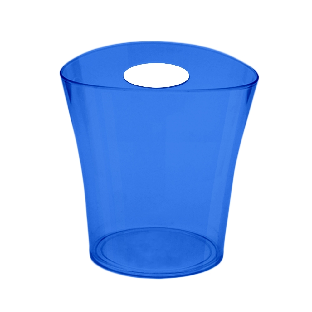Balde de gelo transparente 4,5 L
