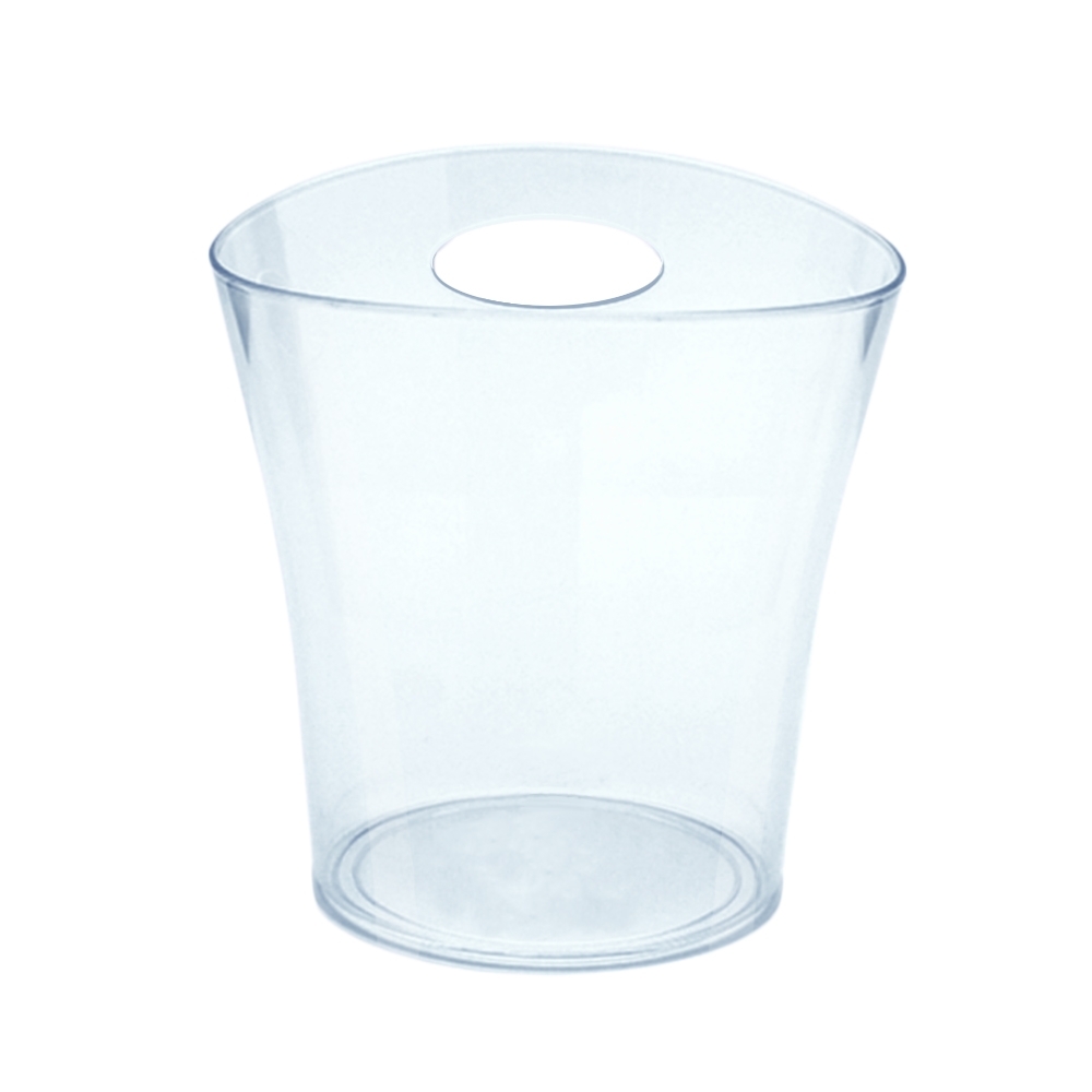 Balde de gelo transparente 4,5 L