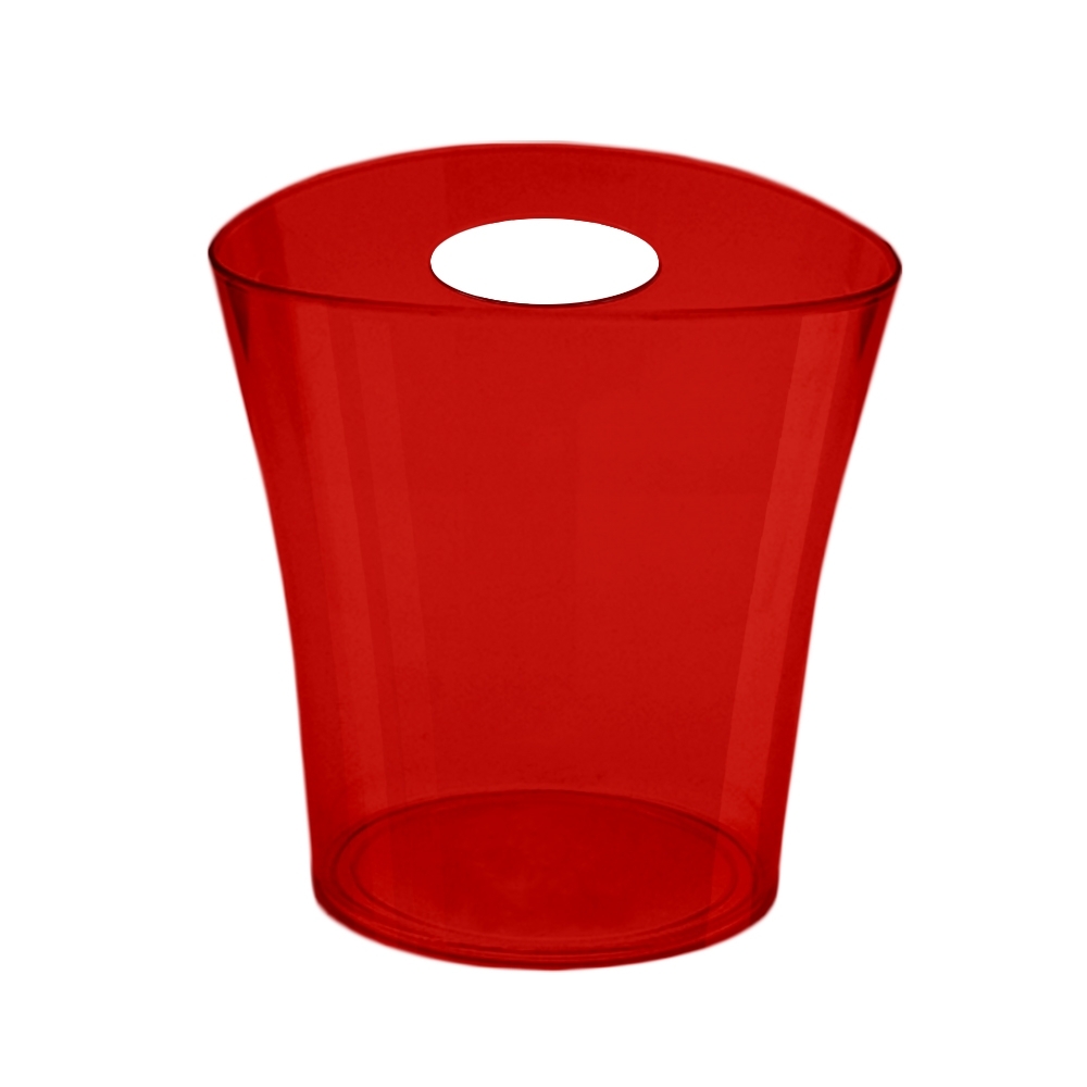 Balde de gelo transparente 4,5 L