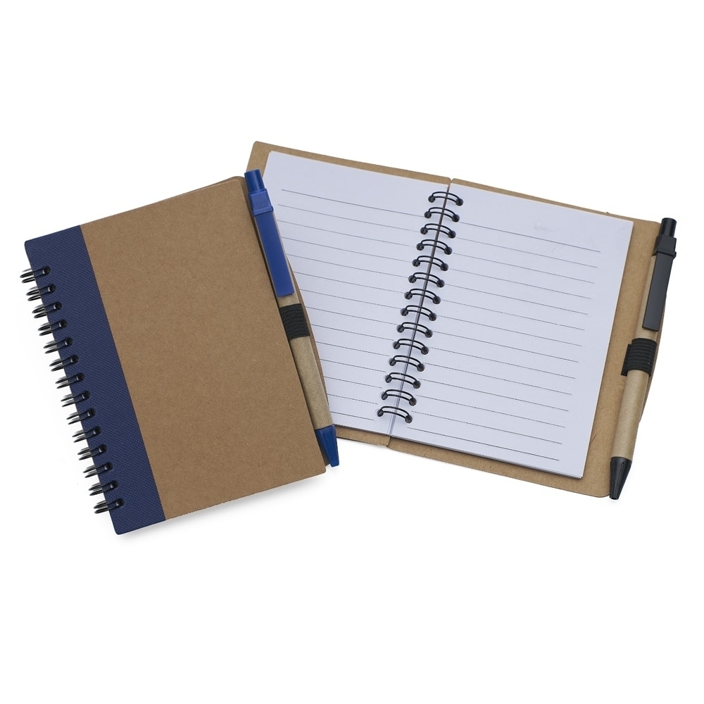 Bloco de Anotações com Caneta 14 cm x 12 cm 