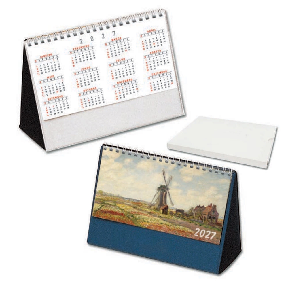 CALENDÁRIO PVC - C/ WIRE-O