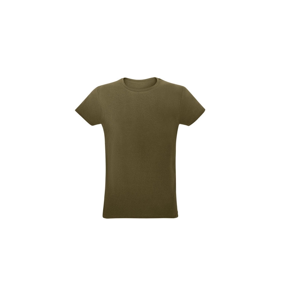 Camiseta Unissex de Corte Regular em Poliéster e Algodão