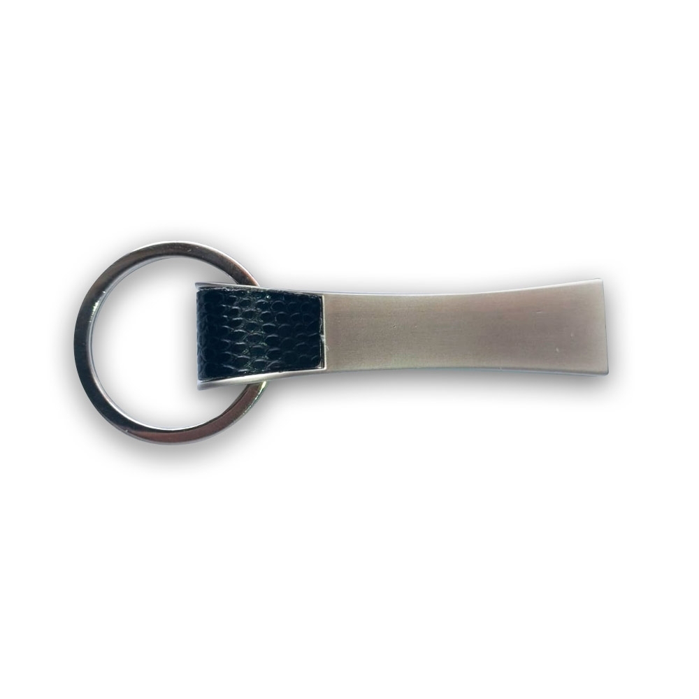 Chaveiro Metal com couro