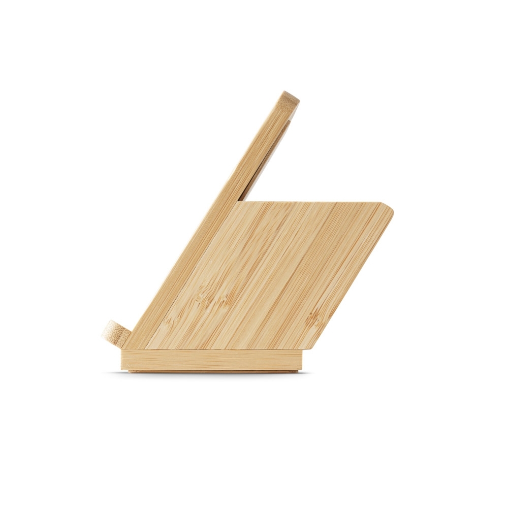 Carregador Wireless em Bambu