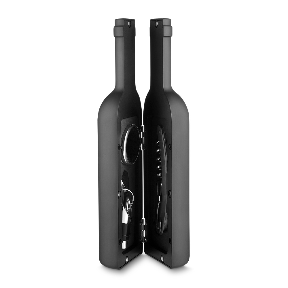 Kit Vinho Formato Garrafa - 4 Itens