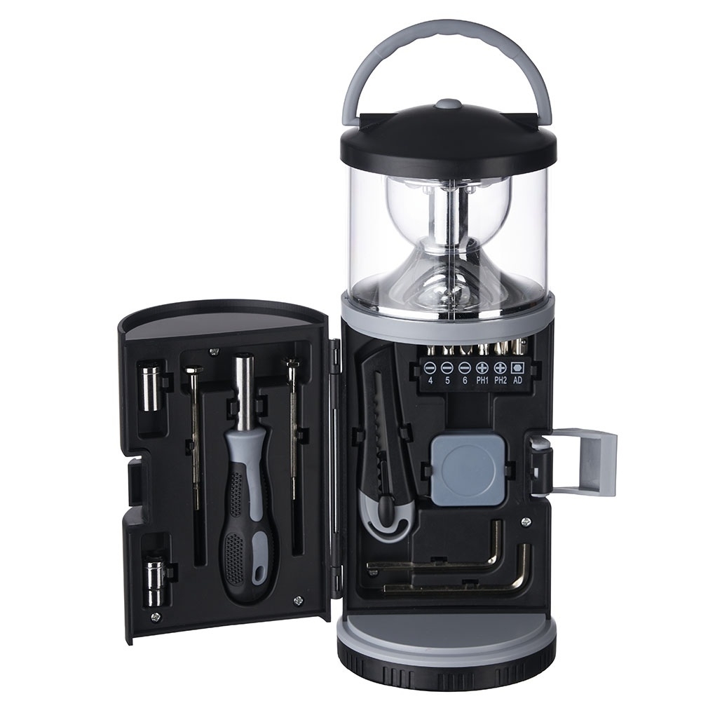 Lanterna Led com Kit Ferramentas