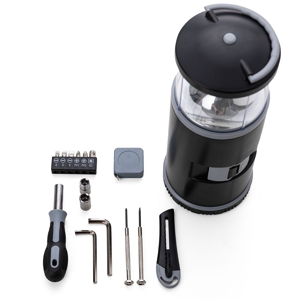 Lanterna Led com Kit Ferramentas