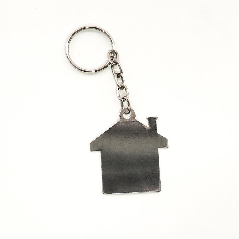 Chaveiro de Metal - Formato de Casa