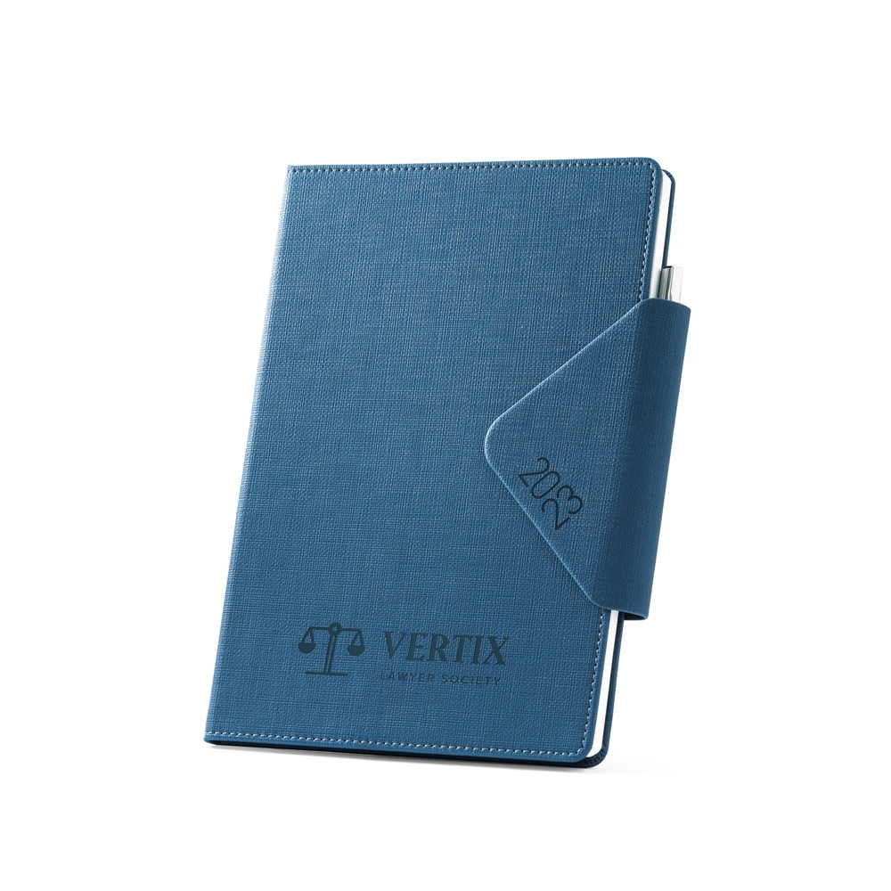 Agenda em c. sintético 17,5 cm x 24,5 cm