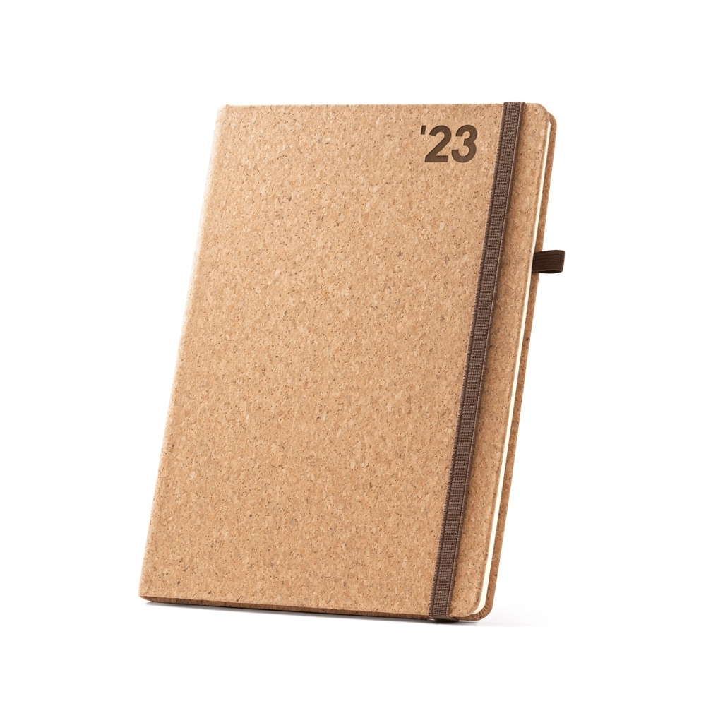 Agenda em cortiça 24,5 X 17,5 CM