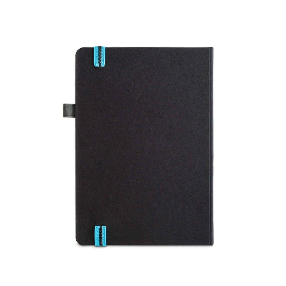 Agenda A5 em tecido poliéster (15,0 x 21,0)