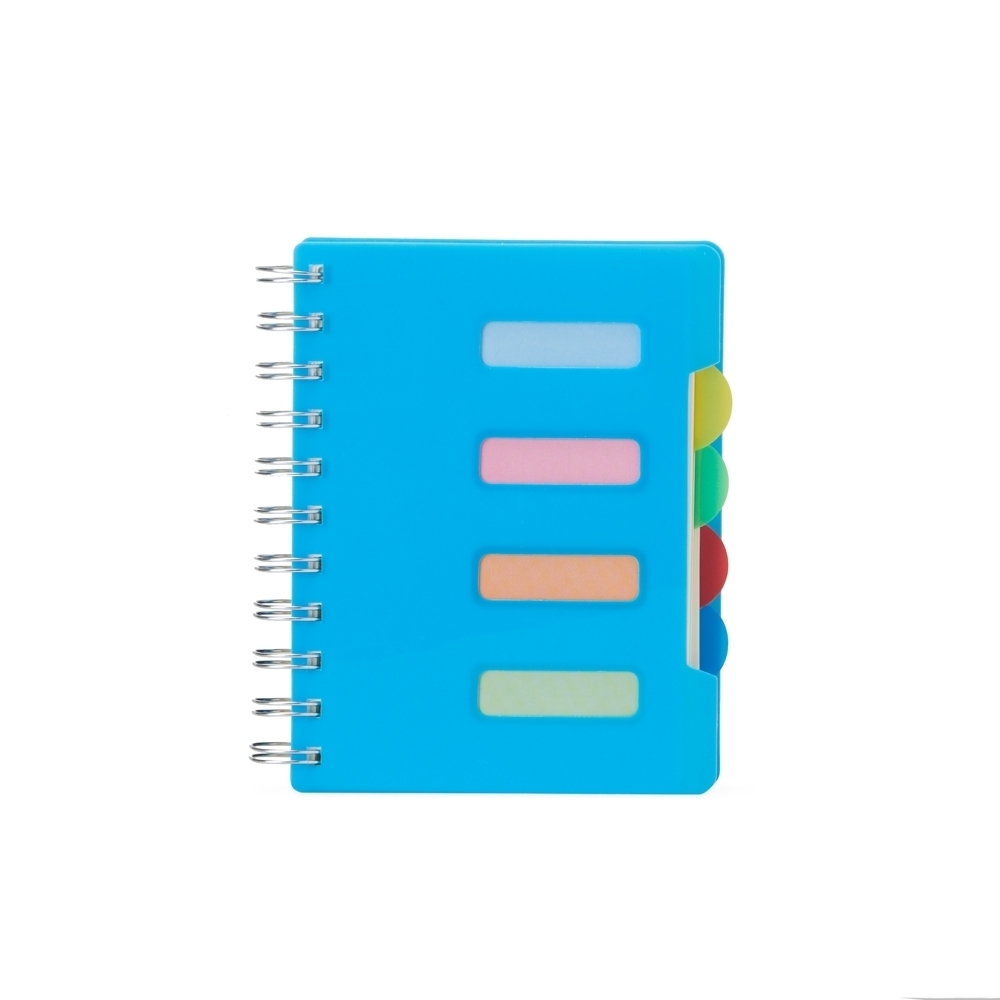 Caderno Pequeno com Divisórias 14,5 x 12,3