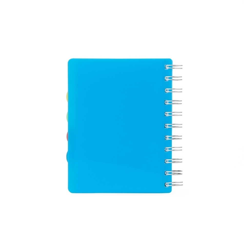 Caderno Pequeno com Divisórias 14,5 x 12,3