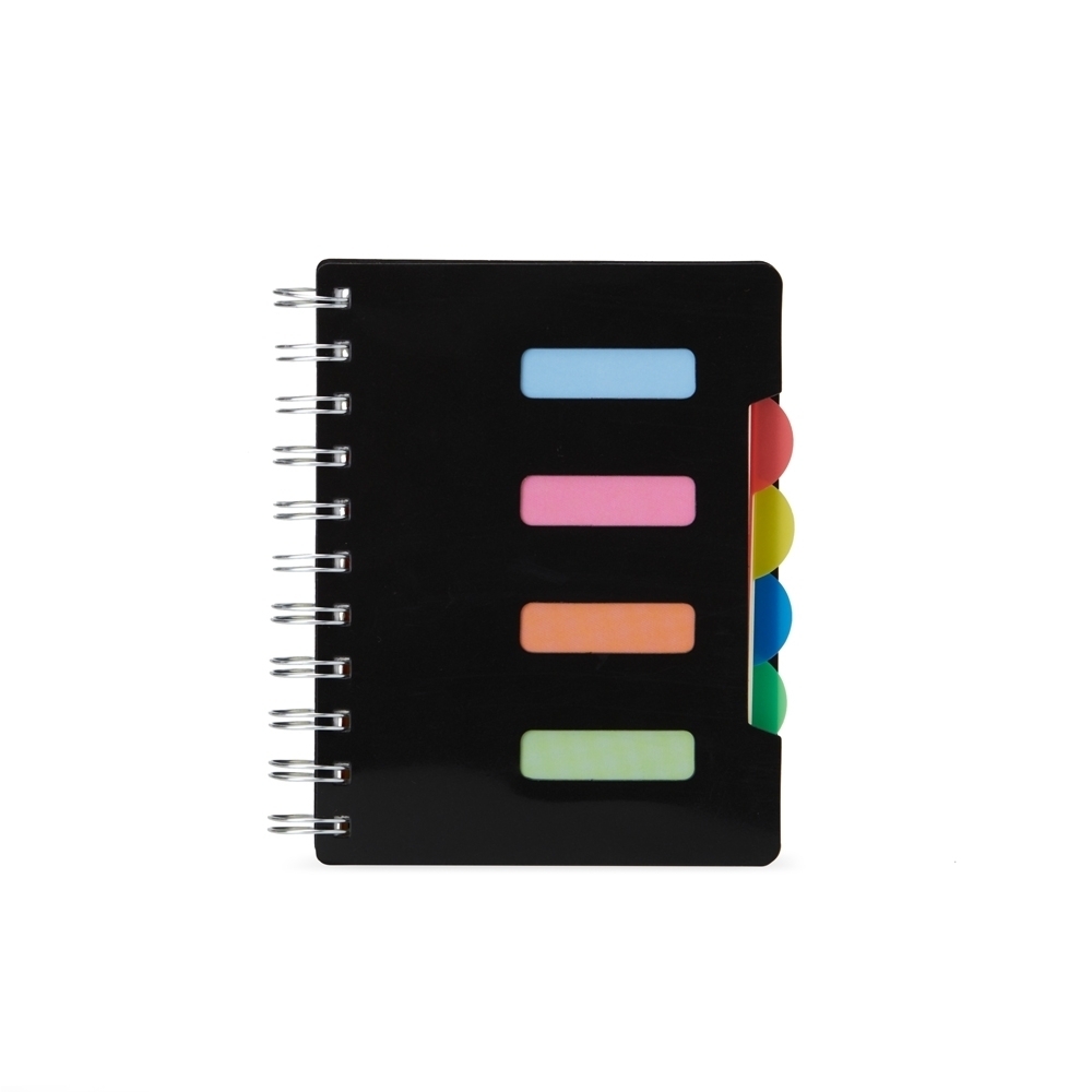 Caderno Pequeno com Divisórias 14,5 x 12,3
