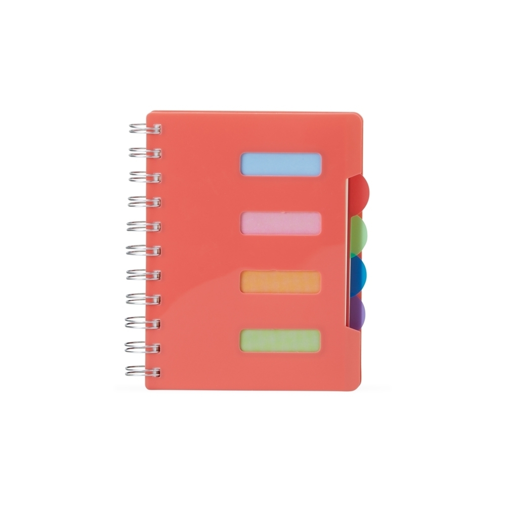 Caderno Pequeno com Divisórias 14,5 x 12,3