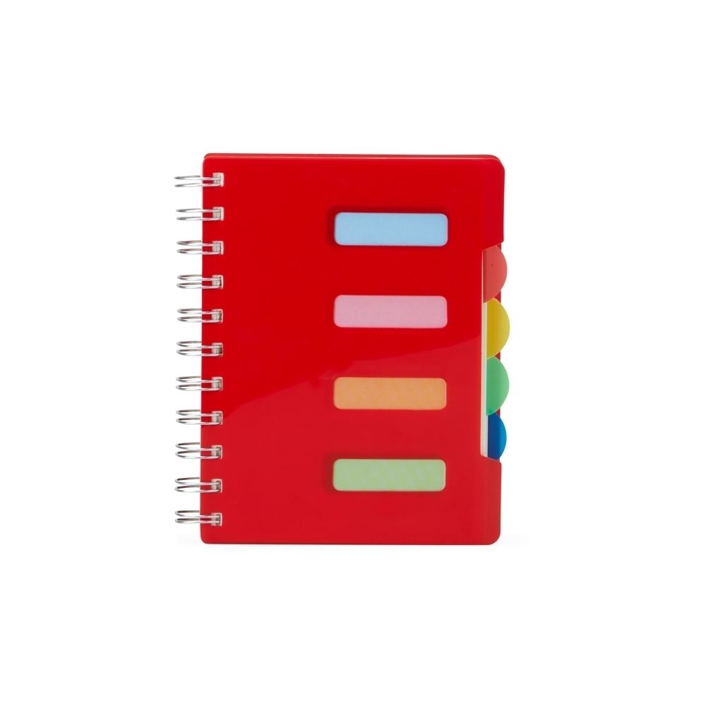 Caderno Pequeno com Divisórias 14,5 x 12,3
