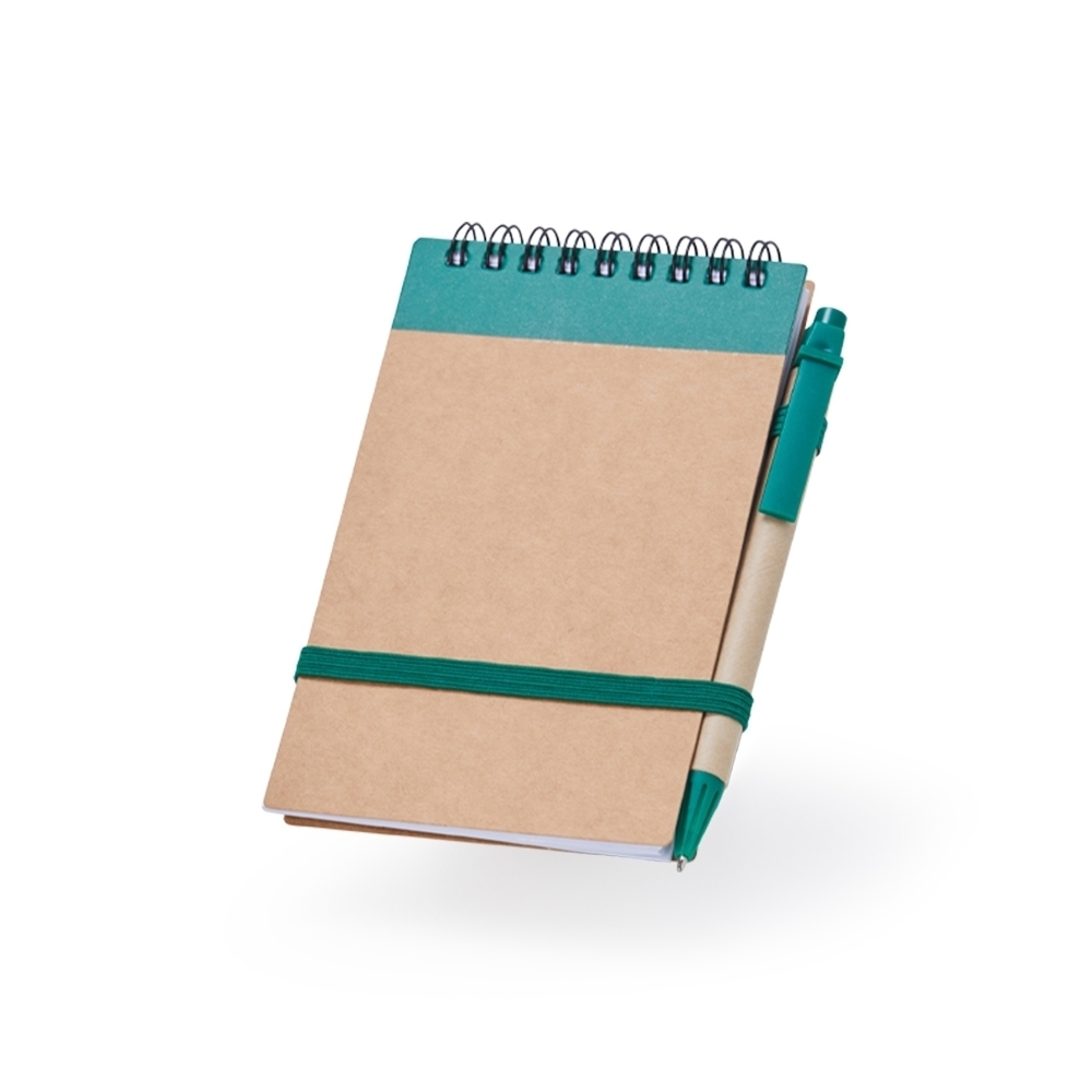 Bloco de Anotações Ecológico com Caneta 14,9 x 9,0