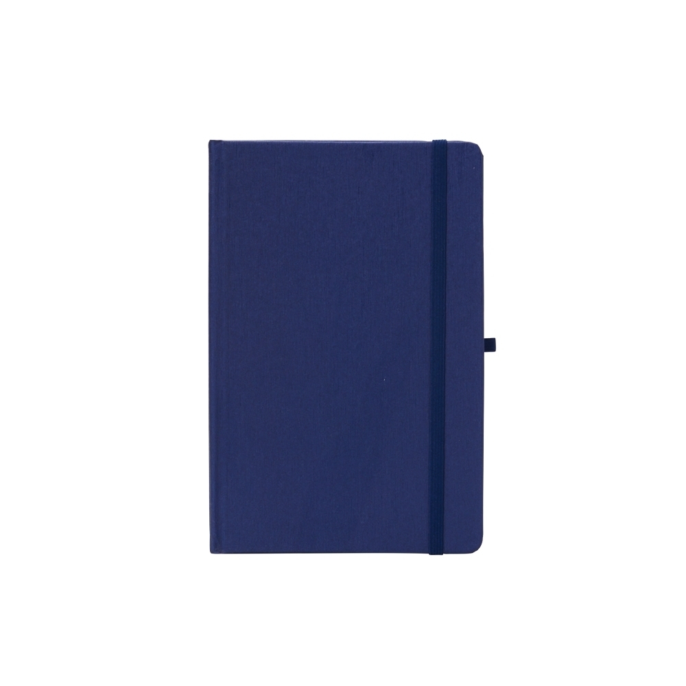 Caderno tipo moleskine com porta caneta 21,1 x 14,1