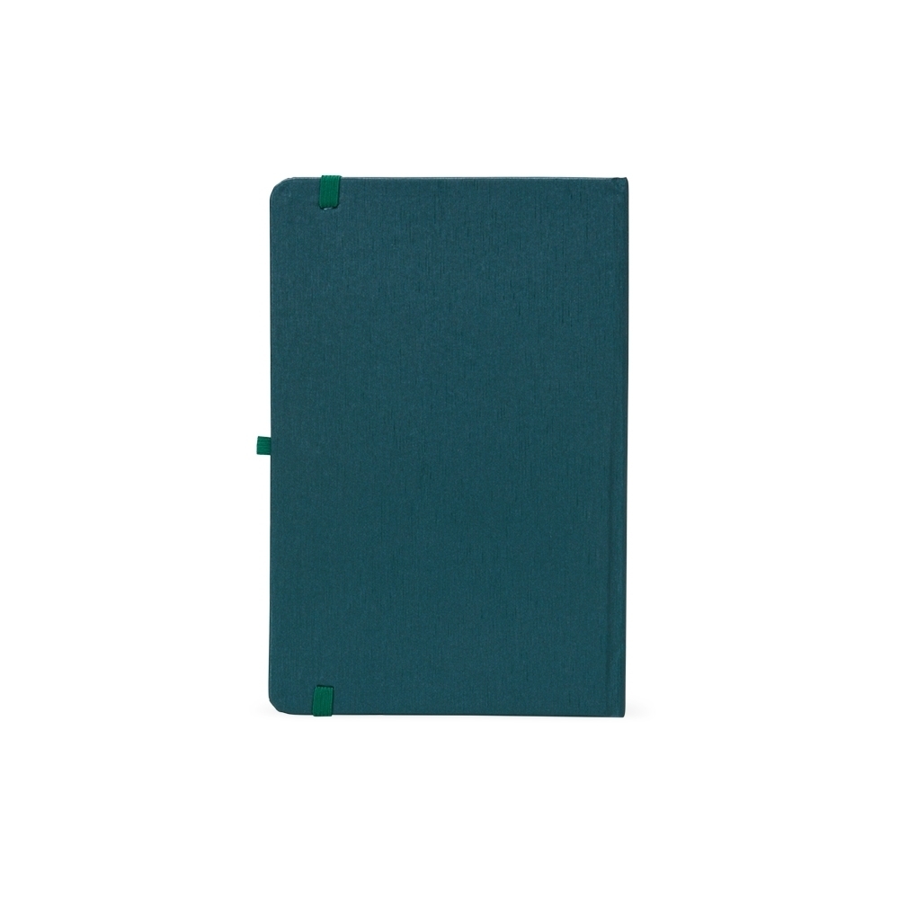 Caderno tipo moleskine com porta caneta 21,1 x 14,1