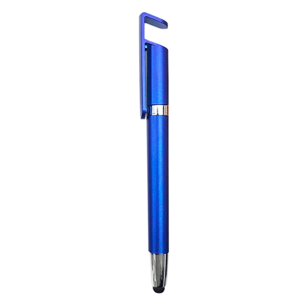 Caneta Plástica com Touch e Suporte