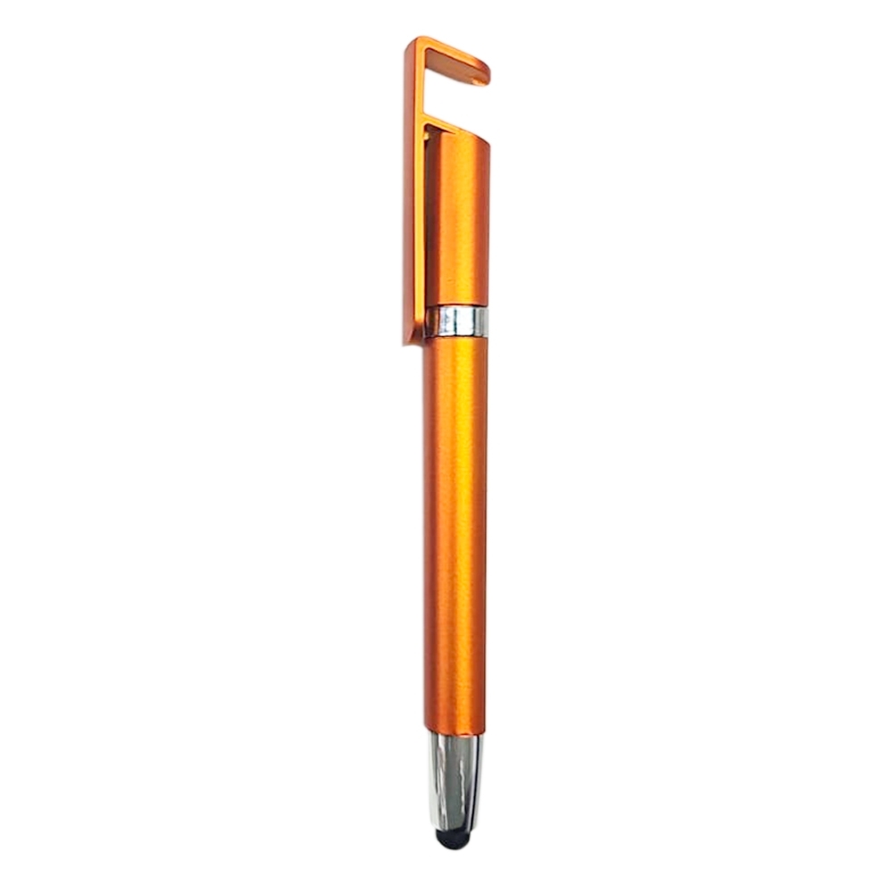 Caneta Plástica com Touch e Suporte