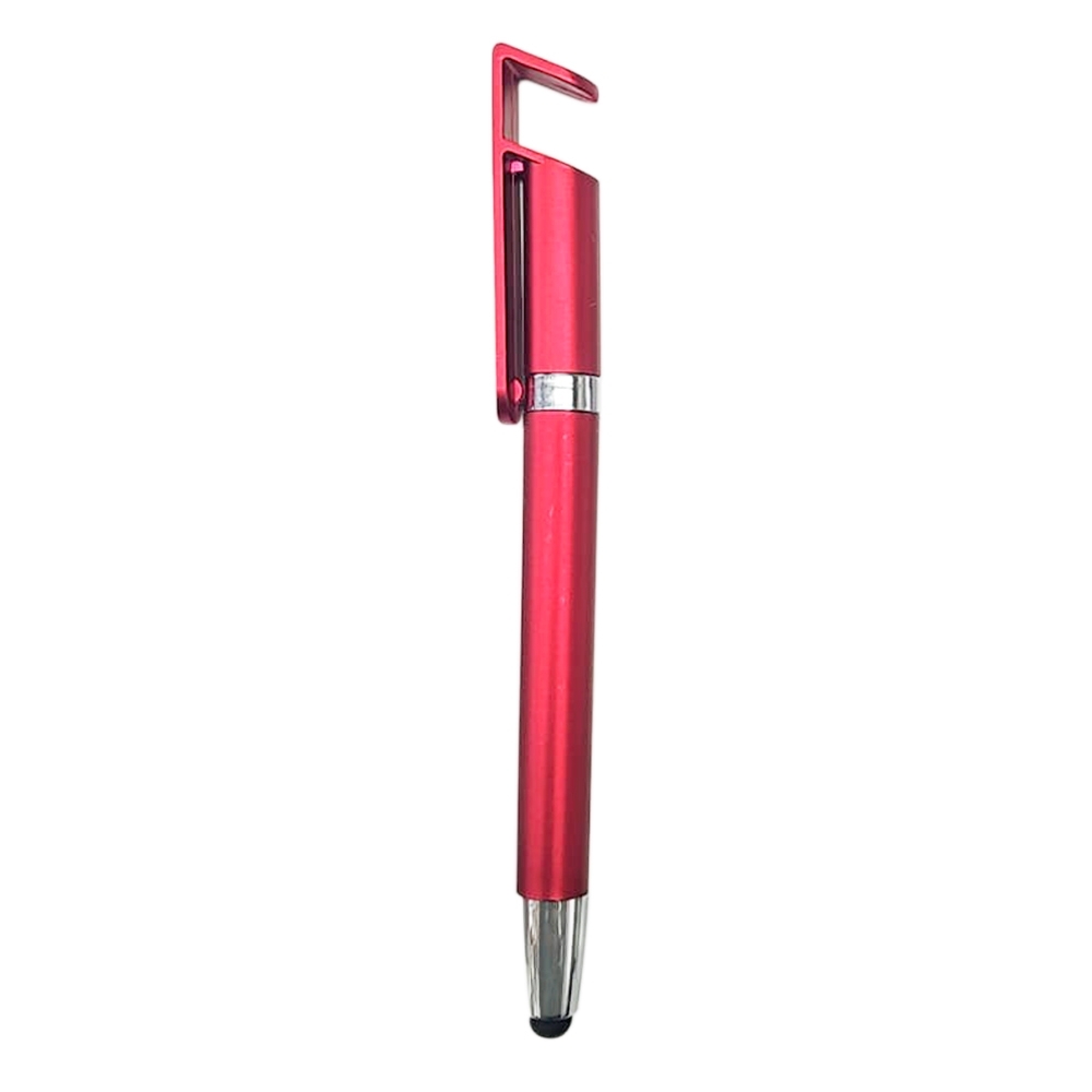 Caneta Plástica com Touch e Suporte