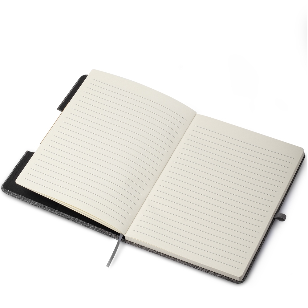 Caderno tipo moleskine 21,3 x 14,5