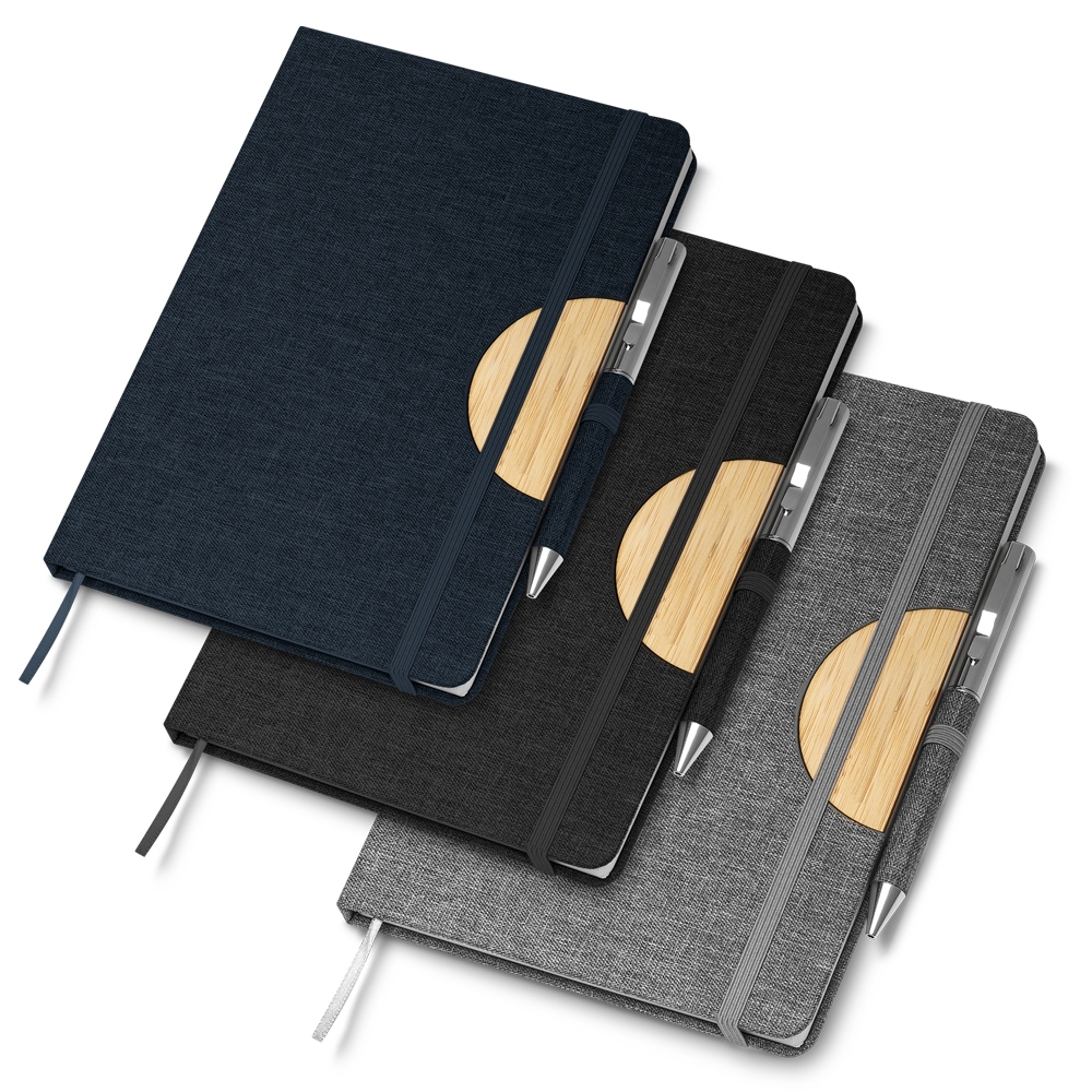 Caderno tipo moleskine 21,3 x 14,5