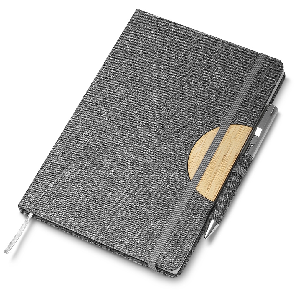 Caderno tipo moleskine 21,3 x 14,5