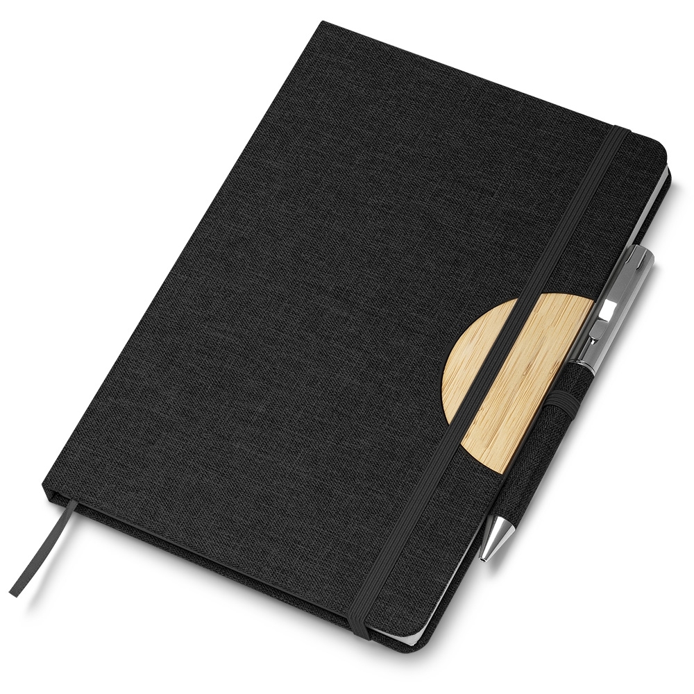 Caderno tipo moleskine 21,3 x 14,5